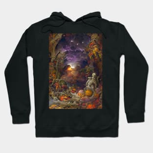 GHOSTLY HALLOWEEN FOREST Hoodie